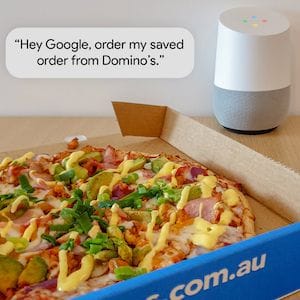 Domino's partners with Google on Assistant support Domino's partners with Google on Assistant support